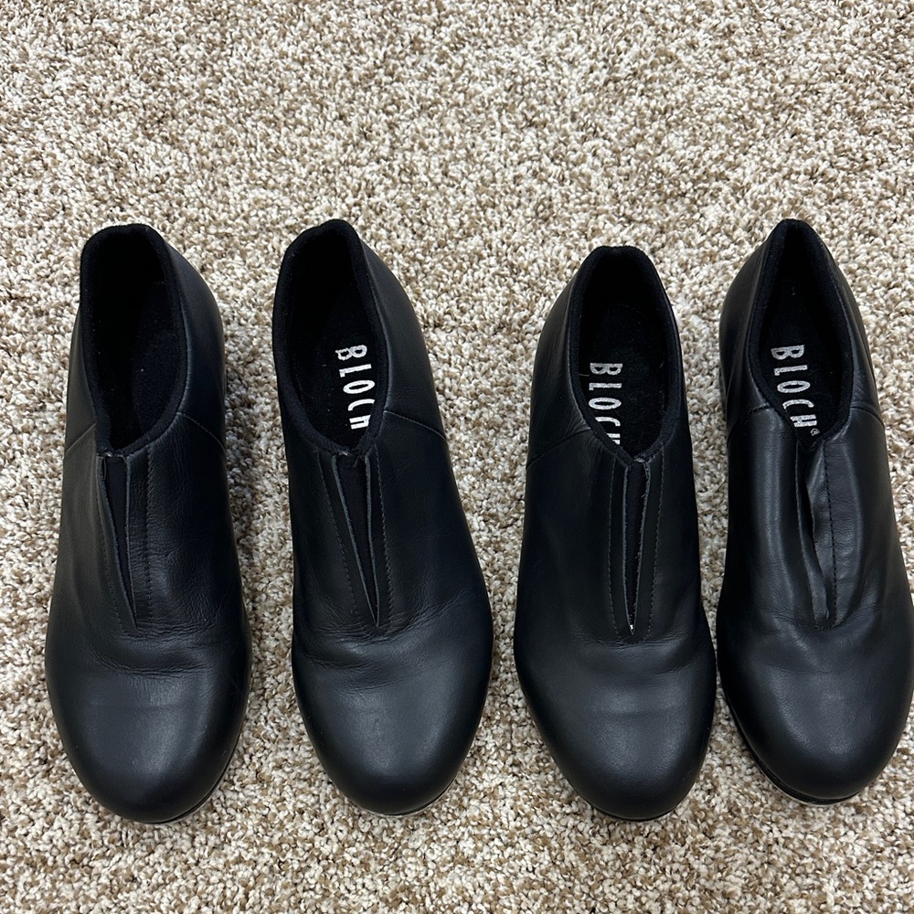 Bloch Dance Women's Tap-Flex Leather Slip On Tap Shoe